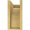 Ekena Millwork 6"W x 12"D x 12"H Classic Huntington Rough Cedar Woodgrain TimberThane Corbel, Primed Tan CORUR06X12X12HUNRCPR - alternate 4